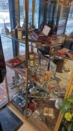 antiek antik oude kapper kapsalon barbar barbier spullen, Ophalen of Verzenden