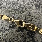 14 karaats gouden ketting flat magnum massief, Sieraden, Tassen en Uiterlijk, Kettingen, Ophalen of Verzenden, Nieuw, Goud