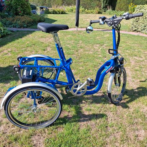 Electrische driewiel vouwfiets Di Blasi R34, Fietsen en Brommers, Fietsen | Driewielfietsen, Zo goed als nieuw, Ophalen