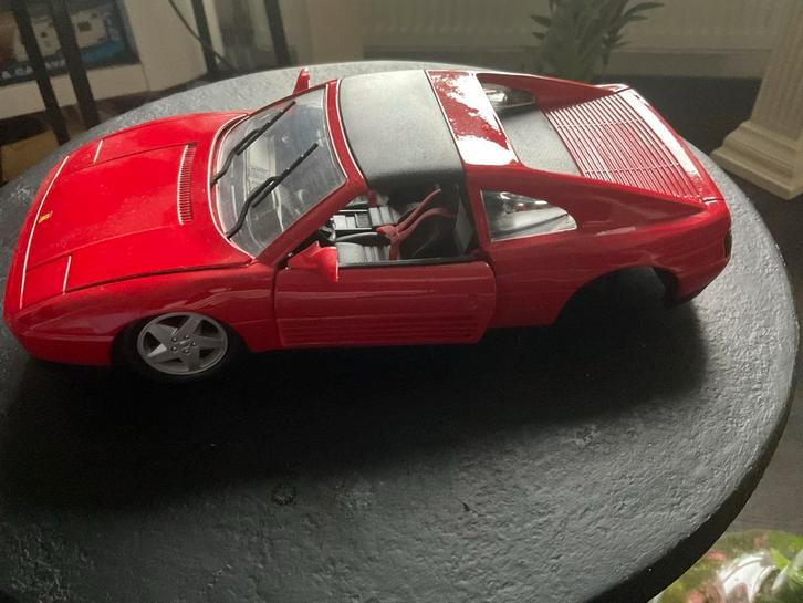 Ferrari 348 TS Maisto 1/18 - Verzamelmodel, Hobby en Vrije tijd, Modelauto's | 1:18, Zo goed als nieuw, Auto, Maisto, Ophalen