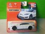 Matchbox 86 - Tesla Model S [wit] MIB, Ophalen of Verzenden, Nieuw, Auto