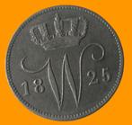 *Prachtig Kwartje 1825 Willem I - ZILVER - KWALITEIT* XF +, Postzegels en Munten, Munten | Nederland, Koning Willem I, Zilver