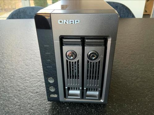 QNAP Nas TS 219P met 2 HDD WD20EARS van Western Digital, Computers en Software, NAS, Ophalen of Verzenden