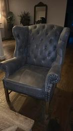 Riviera Maison Wing chair fauteuil pellini grey, Ophalen of Verzenden, Zo goed als nieuw
