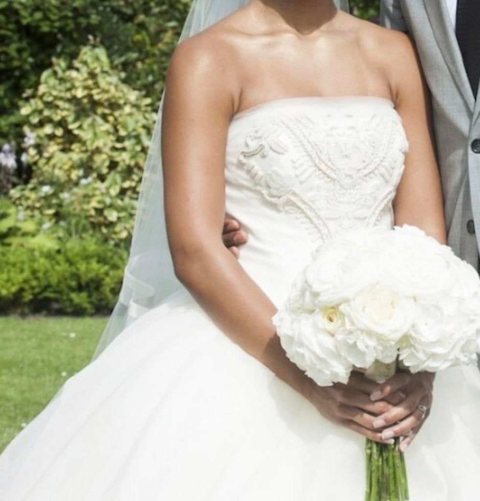 Prachtige Vera Wang trouwjurk maat 36/38, Kleding | Dames, Trouwjurk, Wit, Vera Wang, Ophalen of Verzenden