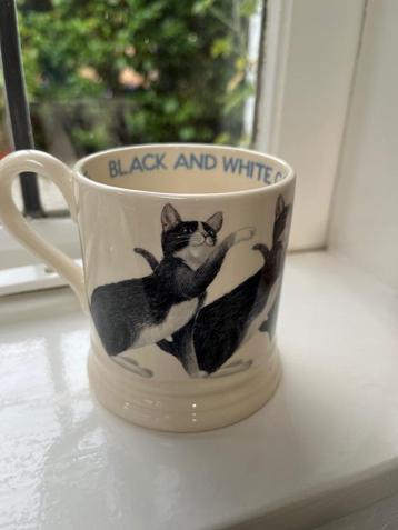 Nieuw! Black and White Cat, Emma Bridgewater beschikbaar voor biedingen