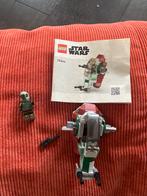 Lego Star Wars Slave I Microfighter 75344, Ophalen of Verzenden, Gebruikt, Complete set, Lego