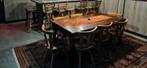 Kroeg Mancave tafel met 7 stoelen, Hobby en Vrije tijd, Ophalen, Gebruikt
