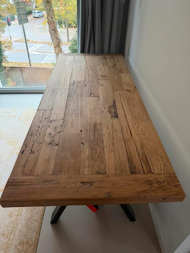 Mooie compacte eettafel – van Meneer van Hout, Huis en Inrichting, Tafels | Eettafels, Zo goed als nieuw, 50 tot 100 cm, 100 tot 150 cm