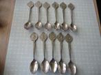 23 theelepeltjes Koninklijk Huis, zie foto's, Verzamelen, Verzenden, Verzilverd, Zo goed als nieuw, Metaal