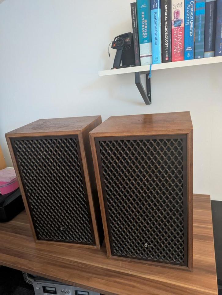 Sansui SP-150 Vintage Speakers!, Audio, Tv en Foto, Luidsprekers, Gebruikt, Front, Rear of Stereo speakers, Minder dan 60 watt