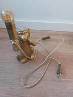 Gouden Aap Lamp - Sfeerverlichting, Ophalen, Zo goed als nieuw, Minder dan 100 cm, Modern