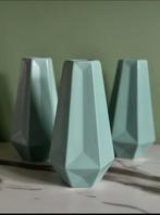 Ikea Vaasjes Set Mint - ZGAN, Huis en Inrichting, Woonaccessoires | Vazen, Verzenden, Aardewerk of Porselein, Zo goed als nieuw