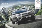 Brochure Toyota RAV4 2018, Ophalen of Verzenden, Gelezen, Toyota