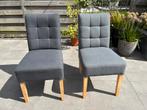 Woood eettafel stoelen, Huis en Inrichting, Stoelen, Ophalen, Gebruikt, Vijf, Zes of meer stoelen, Stof