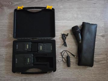 Boya BY-WM8 UHF Dual Channel draadloos microfoonsysteem beschikbaar voor biedingen