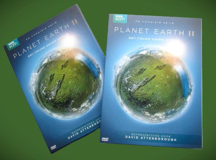Planet Earth II~2 DVD~David Attenborough~BBC, Cd's en Dvd's, Dvd's | Documentaire en Educatief, Zo goed als nieuw, Natuur, Boxset