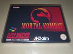 Mortal Kombat SNES Game Case (2), Spelcomputers en Games, Games | Nintendo Super NES, Vechten, Verzenden, 1 speler, Zo goed als nieuw