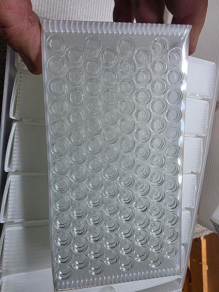 Laboratorium flesjes. Toebehoren., Antiek en Kunst, Antiek | Glas en Kristal, Ophalen of Verzenden