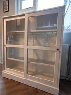 IKEA HAVSTA Buffetkast, Huis en Inrichting, Kasten | Vitrinekasten, Ophalen, Gebruikt, 100 tot 150 cm, Glas