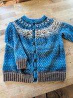 Hamdgebreid vest van echte wol, Ophalen of Verzenden, Nieuw, Maat 42/44 (L), Blauw