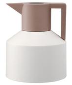 Normann Copenhagen Geo Thermoskan - 1.0L - Beige wit, Ophalen of Verzenden, Zo goed als nieuw