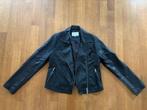 Costes kunstleren jasje (maat M), Kleding | Dames, Maat 38/40 (M), Zwart, Nieuw, Ophalen of Verzenden