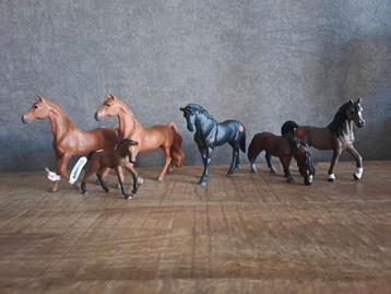 schleich paarden exclusief  beschikbaar voor biedingen