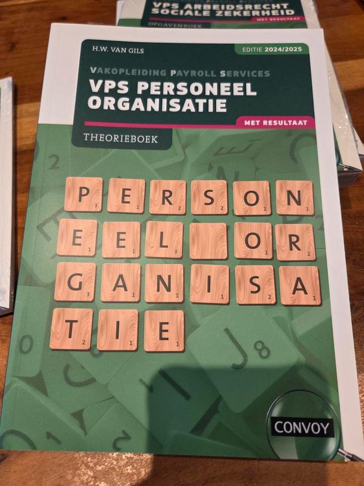 VPS Personeel Organisatie Theorieboek - Nieuw!, Boeken, Studieboeken en Cursussen, Nieuw, MBO, Gamma, Ophalen