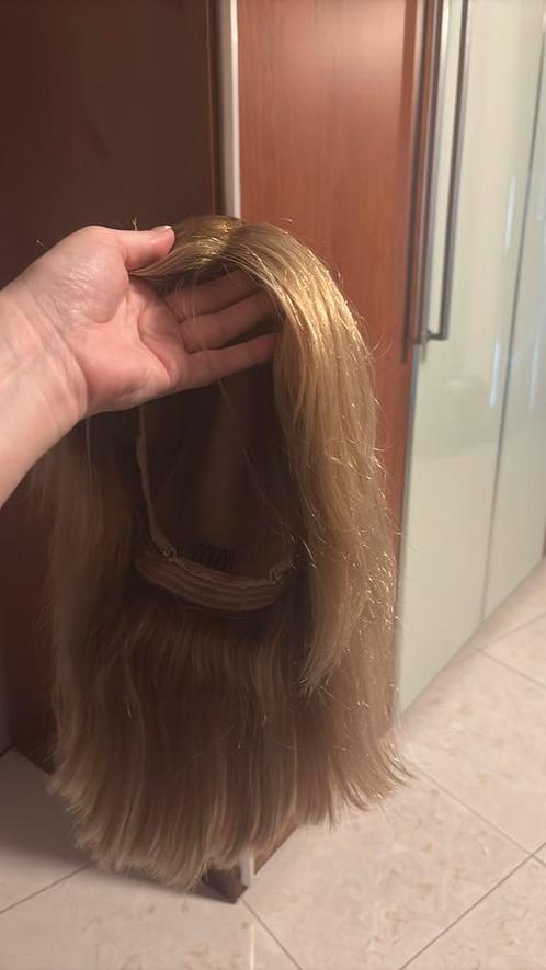Halflange pruik echt haar / haarwerk / lace wig, Sieraden, Tassen en Uiterlijk, Uiterlijk | Haarverzorging, Nieuw, Pruik of Haarverlenging