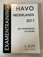 Examentraining Havo Nederlands 2011, Gelezen, HAVO, Nederlands, Ophalen of Verzenden