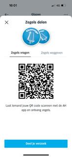 ZEGELS NODIG, spaaractie glazen AH, Verzamelen, Supermarktacties, Albert Heijn, Ophalen of Verzenden