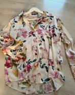 Bloemenblouse Zara - Maat M, Verzenden, Zo goed als nieuw, Maat 38/40 (M), Wit