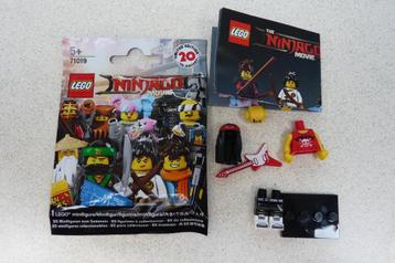 Nieuw Lego minifig Ninjago Movie nr 17 Rockstar met gitaar