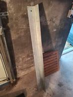 Latei 3 stuks 130cm lang x 9cm hoog en 9cm breed en 4mm dik, Ophalen