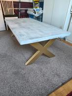 Salontafel ( robuust ), Huis en Inrichting, Tafels | Eettafels, Ophalen, Gebruikt, 100 tot 150 cm, 50 tot 100 cm