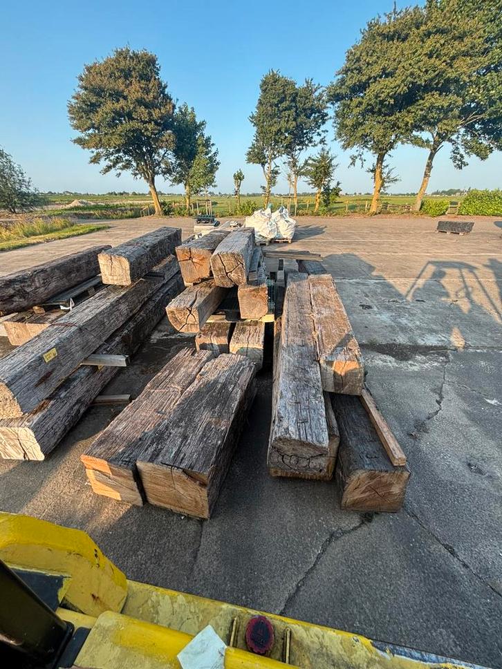 Meerpalen div lengtes diverse diameters, Tuin en Terras, Palen, Balken en Planken, Palen, Minder dan 180 cm, Ophalen