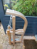 Inklapbare slee, Ophalen, Gebruikt, Hout