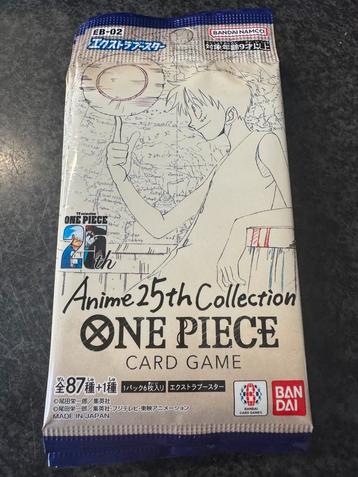 20x boosterpacks One Piece 25th collection beschikbaar voor biedingen