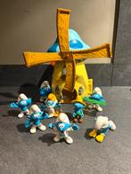 Smurfen molen speelset, Ophalen of Verzenden, Zo goed als nieuw, Verschillende Smurfen