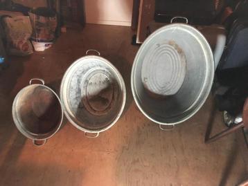 Set van 3 Zinken teilen beschikbaar voor biedingen