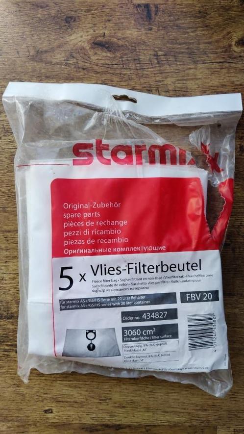stofzuigerzakken Starmix FBV-20 (4stofzuigerzakken), Witgoed en Apparatuur, Stofzuigers, Nieuw, Stofzuiger, Stofzak, Ophalen of Verzenden