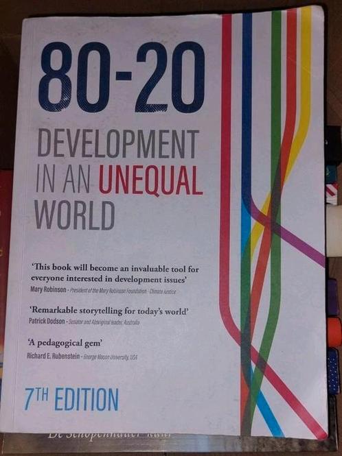 80-20 Development in an unequal world- 7e Editie, Boeken, Politiek en Maatschappij, Gelezen, Maatschappij en Samenleving, Wereld