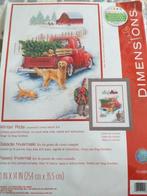 Borduurpakket Winter Ride van Dimensions, Ophalen of Verzenden, Nieuw, Borduurpakket