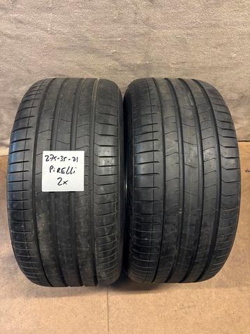 2 x 275-35-21 - Pirelli P Zero Elect - Zomerbanden beschikbaar voor biedingen