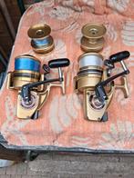 2 Daiwa GS9M met 2 extra spoelen, Watersport en Boten, Hengelsport | Algemeen, Ophalen of Verzenden, Zo goed als nieuw, Molen