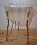 Vintage Ikea design tafeltje Hatten transparent, Huis en Inrichting, Tafels | Bijzettafels, Ophalen, Gebruikt, Minder dan 55 cm