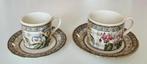 2 Engelse grote en kleine kop +schotel Johnsen Bro’s, Ophalen of Verzenden, Porselein, Overige stijlen, Kop(pen) en/of Schotel(s)