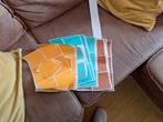 Tegelstickers (geel, turquoise, bruin), Overige materialen, Wandtegels, Nieuw, Minder dan 20 cm