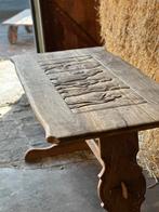 * uniek item Kloostertafel kasteeltafel 2.00 meter antiek *, Antiek en Kunst, Ophalen